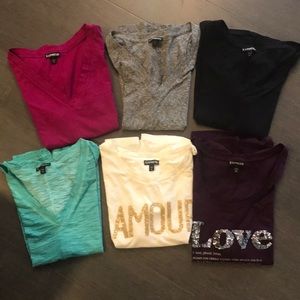 6 Express T-shirts